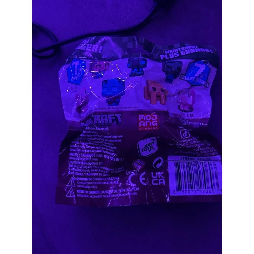 MINECRAFT SQUISHME Series 6 Figure Blind Bag 2025 3.5
